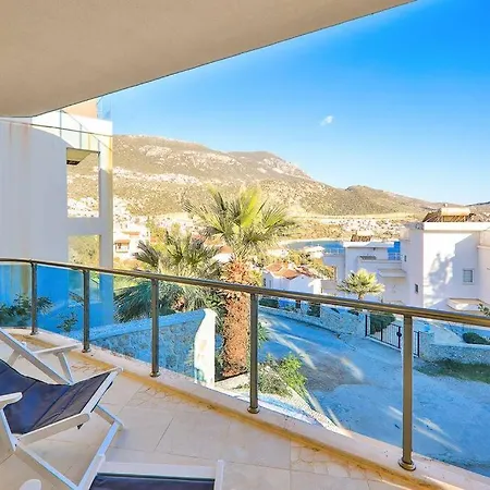 Lejlighed Kas'ta Merkezi Konumda, Ferah Apart Daire-awz201 Kalkan